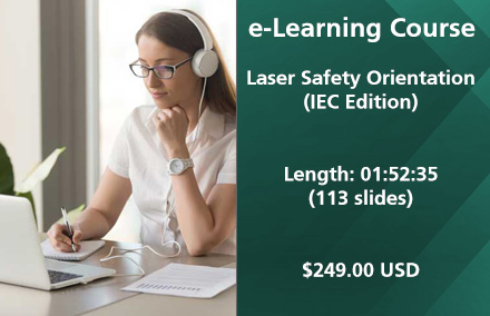 Laser Safety Orientation (IEC Edition)