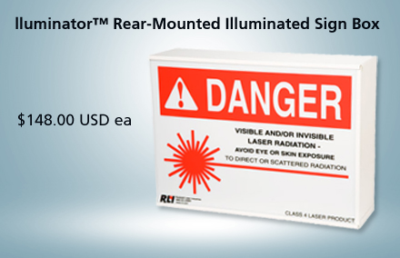 Illuminator™ Rear-Mounted Illuminated Sign Box