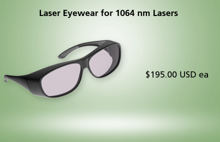 Laser Eyewear for 1064 nm Lasers
