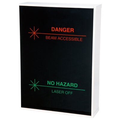 Bi-Lume™ Two-Way Illuminated Warning Sign