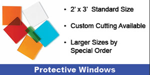 laser protective windows
